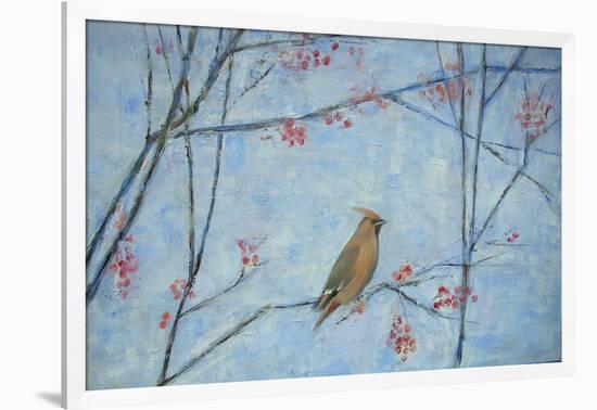 Waxwing, 2013-Ruth Addinall-Framed Giclee Print