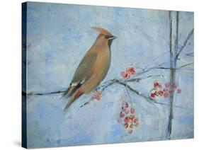 Waxwing (Detail), 2013-Ruth Addinall-Stretched Canvas