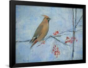 Waxwing (Detail), 2013-Ruth Addinall-Framed Giclee Print