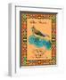 Waxwing Quilt-Mark Frost-Framed Giclee Print