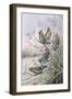 Waxwings-Carl Donner-Framed Giclee Print