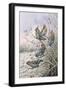 Waxwings-Carl Donner-Framed Giclee Print