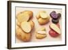 Waxy and Floury Potatoes, Truffle Potatoes and Red Potatoes-Eising Studio - Food Photo and Video-Framed Photographic Print