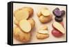 Waxy and Floury Potatoes, Truffle Potatoes and Red Potatoes-Eising Studio - Food Photo and Video-Framed Stretched Canvas