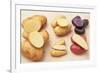 Waxy and Floury Potatoes, Truffle Potatoes and Red Potatoes-Eising Studio - Food Photo and Video-Framed Photographic Print