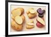 Waxy and Floury Potatoes, Truffle Potatoes and Red Potatoes-Eising Studio - Food Photo and Video-Framed Photographic Print