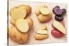 Waxy and Floury Potatoes, Truffle Potatoes and Red Potatoes-Eising Studio - Food Photo and Video-Stretched Canvas