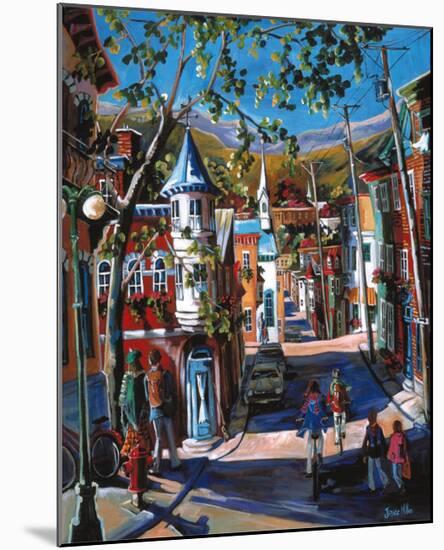 Way Back After School-Josée Miller-Mounted Art Print