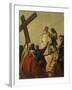 Way of the Cross, Station X - Christ Stripped of His Garments-Giandomenico Tiepolo-Framed Art Print