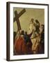 Way of the Cross, Station X - Christ Stripped of His Garments-Giandomenico Tiepolo-Framed Art Print