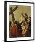 Way of the Cross, Station X - Christ Stripped of His Garments-Giandomenico Tiepolo-Framed Art Print