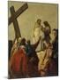 Way of the Cross, Station X - Christ Stripped of His Garments-Giandomenico Tiepolo-Mounted Art Print