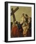 Way of the Cross, Station X - Christ Stripped of His Garments-Giandomenico Tiepolo-Framed Art Print