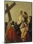 Way of the Cross, Station X - Christ Stripped of His Garments-Giandomenico Tiepolo-Mounted Art Print