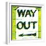 Way Out, London-Tosh-Framed Art Print