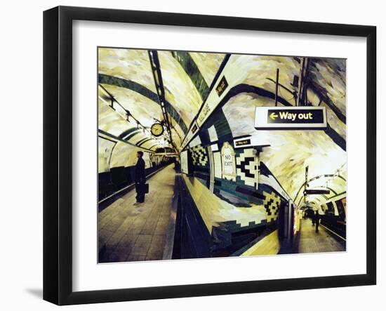 Way Out (Russell Square) 1998-Ellen Golla-Framed Giclee Print