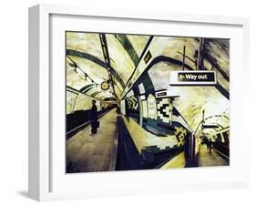 Way Out (Russell Square) 1998-Ellen Golla-Framed Giclee Print