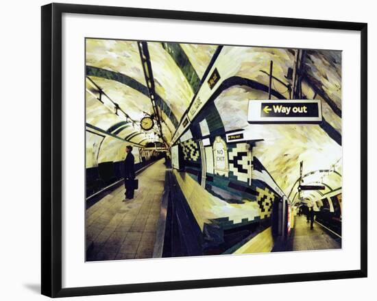 Way Out (Russell Square) 1998-Ellen Golla-Framed Giclee Print