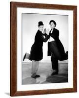 Way Out West, Stan Laurel, Oliver Hardy, 1937-null-Framed Photo