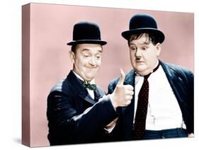 Way Out West, Stan Laurel, Oliver Hardy, 1937-null-Stretched Canvas