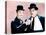 Way Out West, Stan Laurel, Oliver Hardy, 1937-null-Stretched Canvas