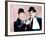 Way Out West, Stan Laurel, Oliver Hardy, 1937-null-Framed Photo