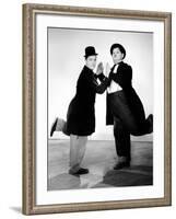 Way Out West, Stan Laurel, Oliver Hardy, 1937-null-Framed Photo