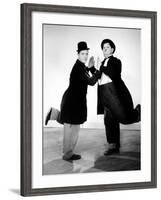 Way Out West, Stan Laurel, Oliver Hardy, 1937-null-Framed Photo