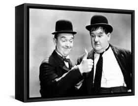 Way Out West, Stan Laurel, Oliver Hardy [Laurel and Hardy], 1937-null-Framed Stretched Canvas