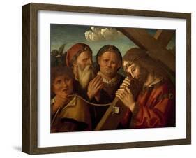 Way to Calvary, 1535-Marco Palmezzano-Framed Giclee Print