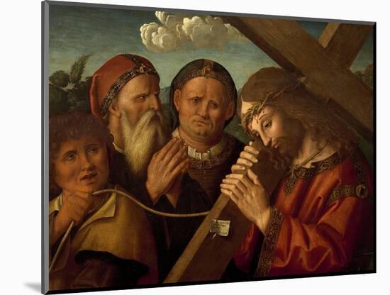 Way to Calvary, 1535-Marco Palmezzano-Mounted Giclee Print