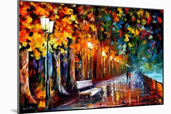 Way To Home-Leonid Afremov-Mounted Premium Giclee Print