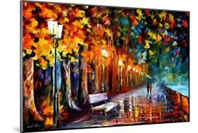 Way To Home-Leonid Afremov-Mounted Premium Giclee Print