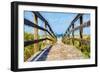 Way to the Beach II - In the Style of Oil Painting-Philippe Hugonnard-Framed Giclee Print