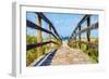 Way to the Beach II - In the Style of Oil Painting-Philippe Hugonnard-Framed Giclee Print