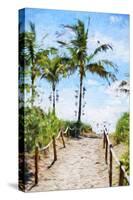 Way to the Beach III - In the Style of Oil Painting-Philippe Hugonnard-Stretched Canvas