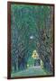 Way To The Park-Gustav Klimt-Framed Art Print