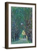 Way to the Park-Gustav Klimt-Framed Art Print