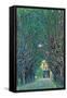 Way to the Park-Gustav Klimt-Framed Stretched Canvas