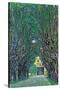 Way To The Park-Gustav Klimt-Stretched Canvas