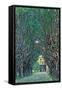 Way To The Park-Gustav Klimt-Framed Stretched Canvas