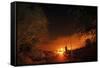 Way to the Stars-Sebastien Lory-Framed Stretched Canvas