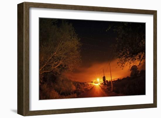 Way to the Stars-Sebastien Lory-Framed Photographic Print