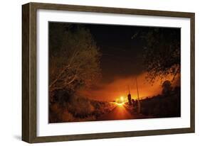 Way to the Stars-Sebastien Lory-Framed Photographic Print