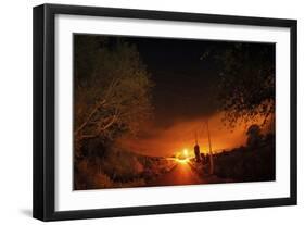 Way to the Stars-Sebastien Lory-Framed Photographic Print