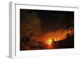 Way to the Stars-Sebastien Lory-Framed Photographic Print