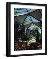 Wayfarer's Chapel by Frank Lloyd Wright, Los Angeles, California, USA-Humphrey Burton-Framed Photographic Print