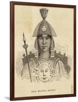 Wayna Qhapaq (Or Huayna Ccapac) (Original Name Tito Cusi Hualpa) Inca Emperor of Peru-null-Framed Art Print