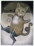 Puss in Boots Doing a Somersault-Wayne Anderson-Giclee Print