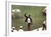 Wayne Collett after Winning Men's 400-Meter Race at 1972 Summer Olympic Games in Munich, Germany-John Dominis-Framed Photographic Print